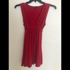 Forever 21 red sleeveless dress size large
